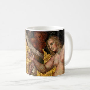 The Fall - Adam and Eve by Raphael Sanzio Coffee Mug