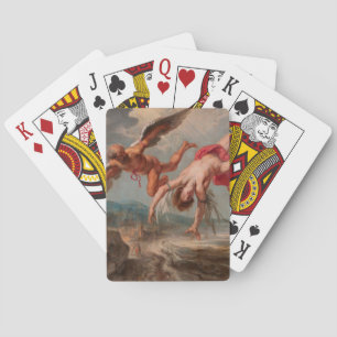 The Fall of Icarus (by Jacob Peter Gowy) Playing Cards