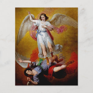 The Fall of Lucifer by Antonio María Esquivel