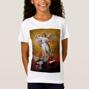 The Fall of Lucifer by Antonio María Esquivel T-Shirt