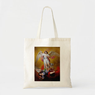 The Fall of Lucifer by Antonio María Esquivel Tote Bag