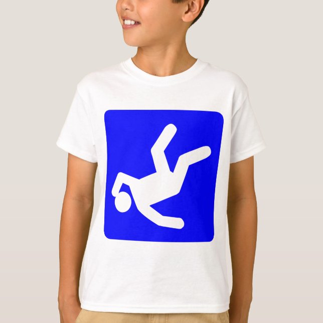 The Fall of Man - Blue T-Shirt (Front)