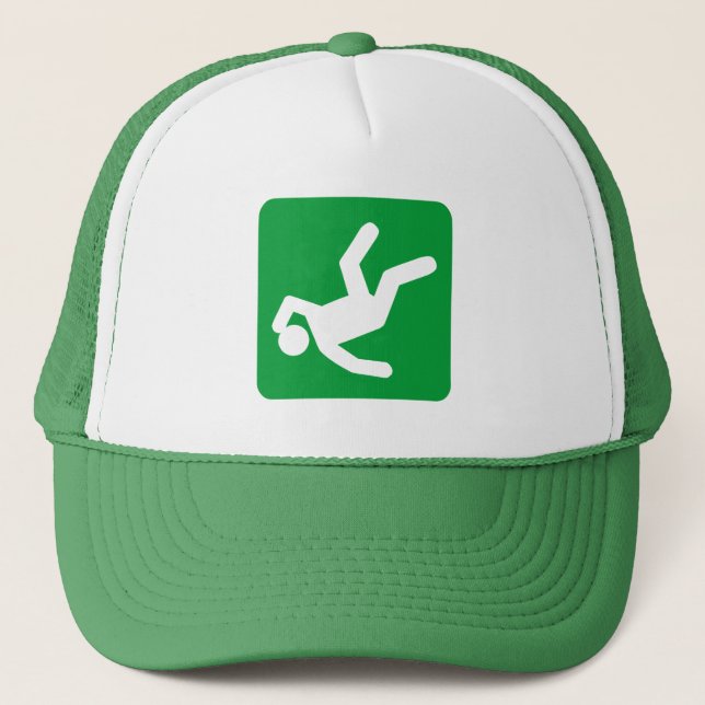 The Fall of Man - Grass Green Trucker Hat (Front)