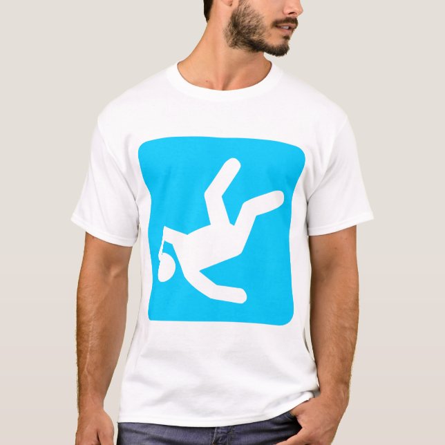 The Fall of Man - Sky Blue T-Shirt (Front)