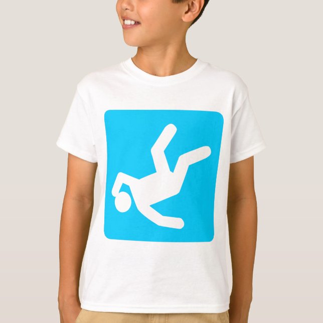 The Fall of Man - Sky Blue T-Shirt (Front)