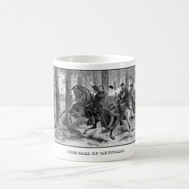 The Fall Of Reynolds -- Civil War Coffee Mug (Center)