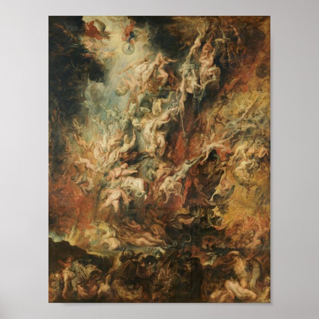 The Fall of the Damned Poster (Front)