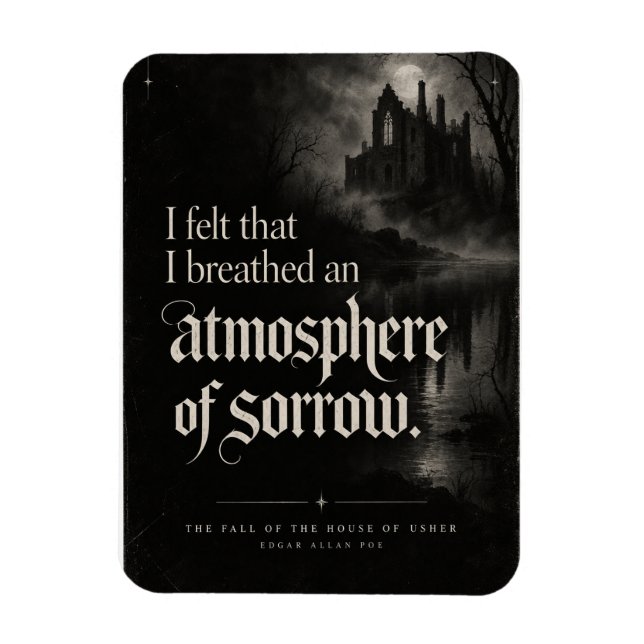 The Fall of the House of Usher  Magnet (Vertical)