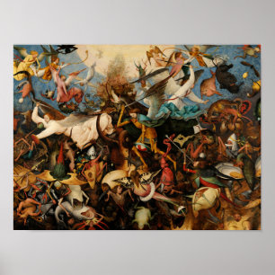 The Fall of the Rebel Angels by Pieter Bruegel Poster