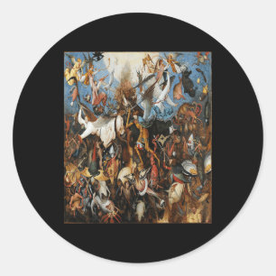 The Fall of the Rebel Angels  Classic Round Sticker