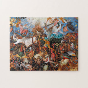 The Fall of the Rebel Angels, Pieter Bruegel Jigsaw Puzzle