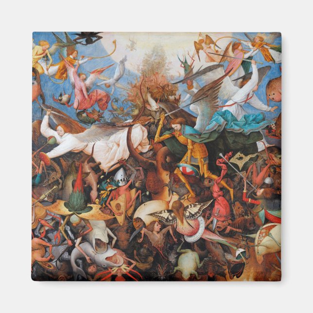 The Fall of the Rebel Angels, Pieter Bruegel Magnet (Front)