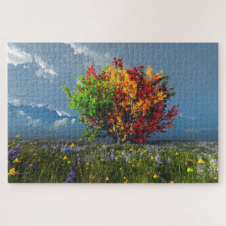 The Fall Spectrum Jigsaw Puzzle