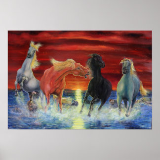 The Fallen Horsemen of the Apocalypse Poster