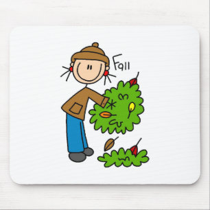 The Fallen Leaves Of Autumn Bag Mouse Mat