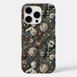 The Fallen Nursery – Gothic Floral Design iPhone 16 Pro Case