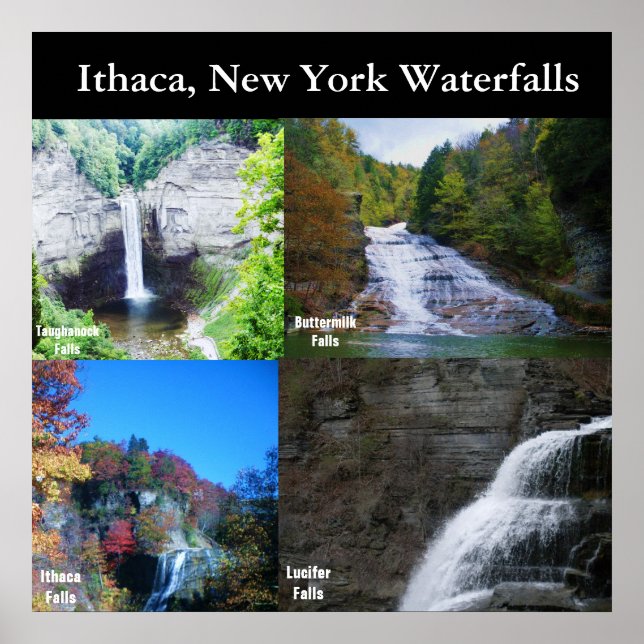 THE FALLS OF ITHACA NEW YORK  poster (Front)