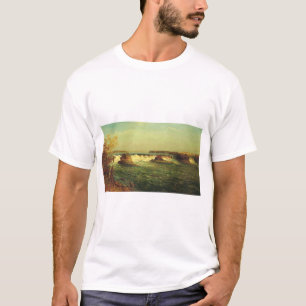 The Falls of Saint Anthony by Albert Bierstadt T-Shirt