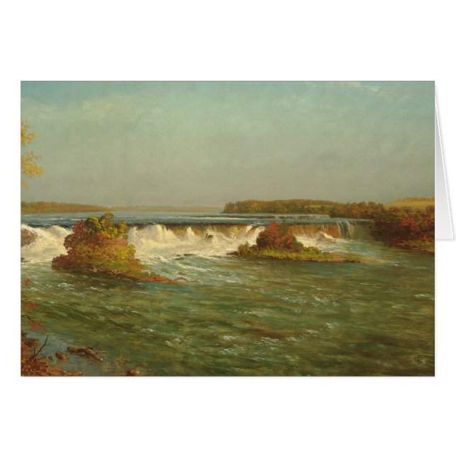 The Falls of Saint Anthony, c.1887 (oil on canvas) (Front Horizontal)