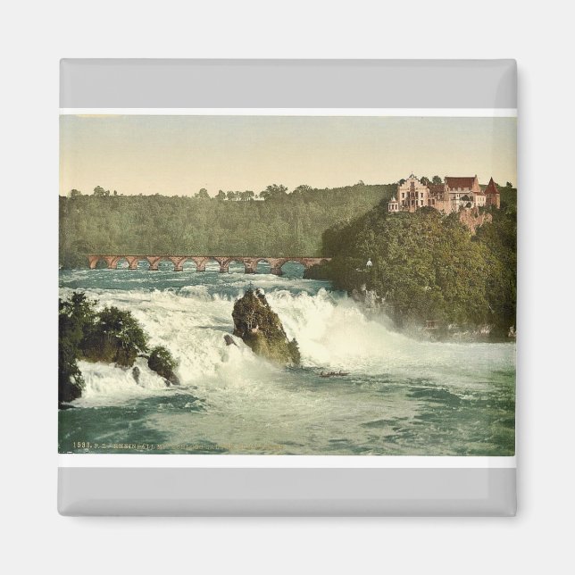 The Falls of the Rhine, with the Laufen Castle, Sc Magnet (Front)