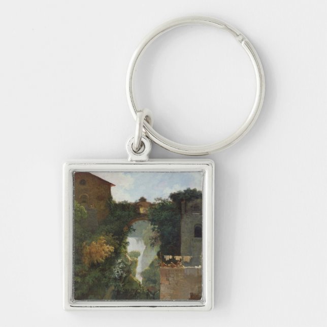 The Falls of Tivoli Key Ring (Front)