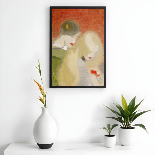 The Family Heirloom, Helene Schjerfbeck Modern Art Poster (Creator Uploaded)