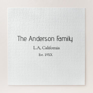 the family name est. year place city reunion summe jigsaw puzzle