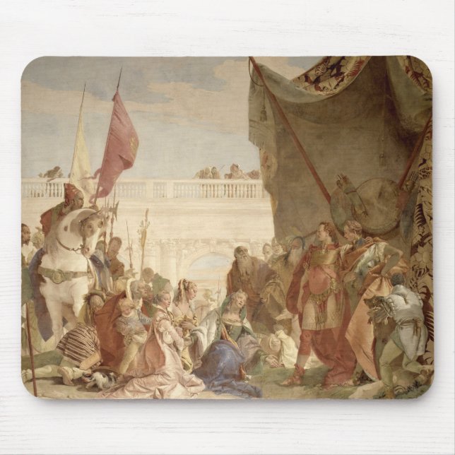 The Family of Darius before Alexander Mouse Mat (Front)
