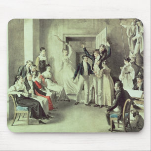 The family of Franz Peter Schubert playing games Mouse Mat