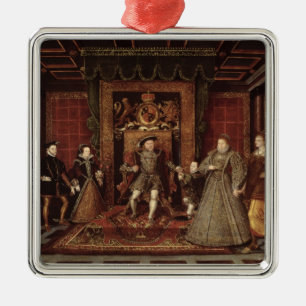 The Family of Henry VIII: Metal Tree Decoration