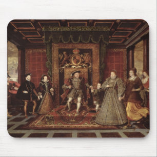 The Family of Henry VIII: Mouse Mat