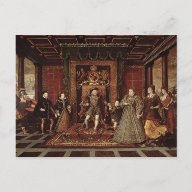 The Family of Henry VIII: Postcard (Front)