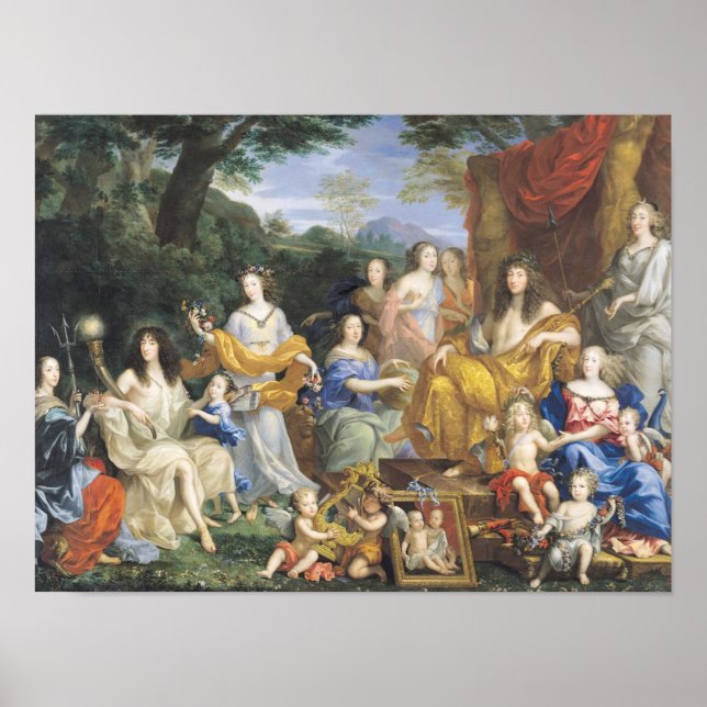 The Family of Louis XIV  1670 2 Poster (Front)