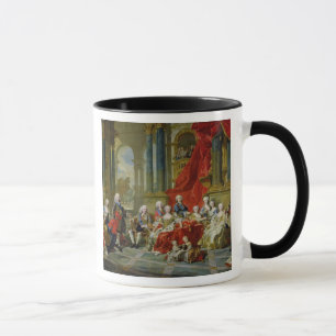 The Family of Philip V, 1743 (oil on canvas) Mug