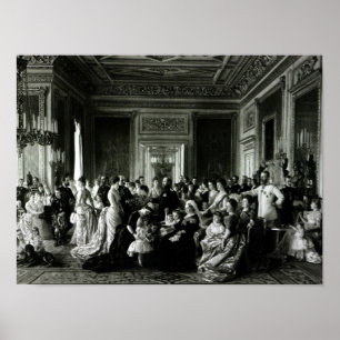 The Family of Queen Victoria, 1887 Poster