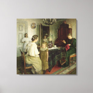 The Family of the Artist, 1895 Canvas Print