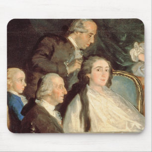 The Family of the Infante Don Luis de Borbon 2 Mouse Mat