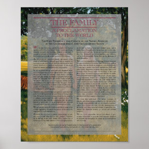 "The Family" Painting Series Document Poster