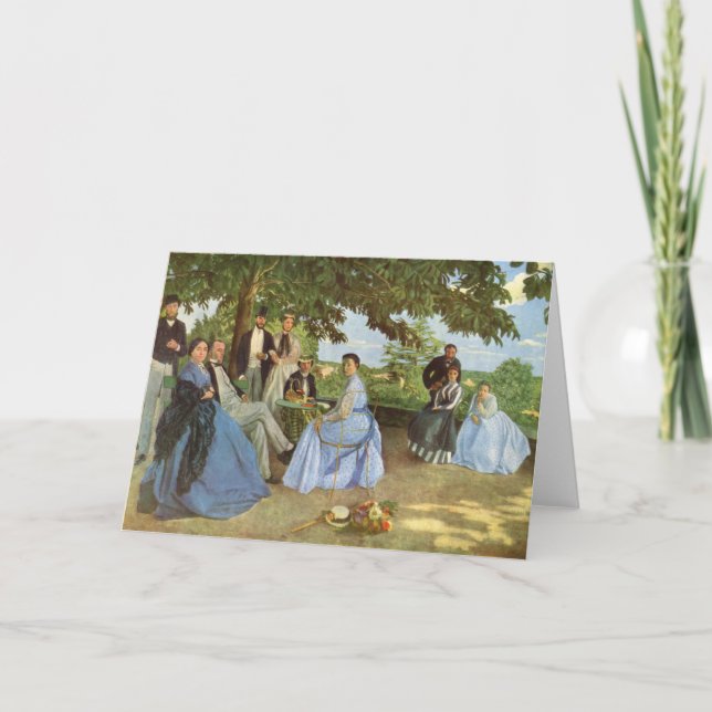 The Family Reunion | Frédéric Bazille Card (Front)