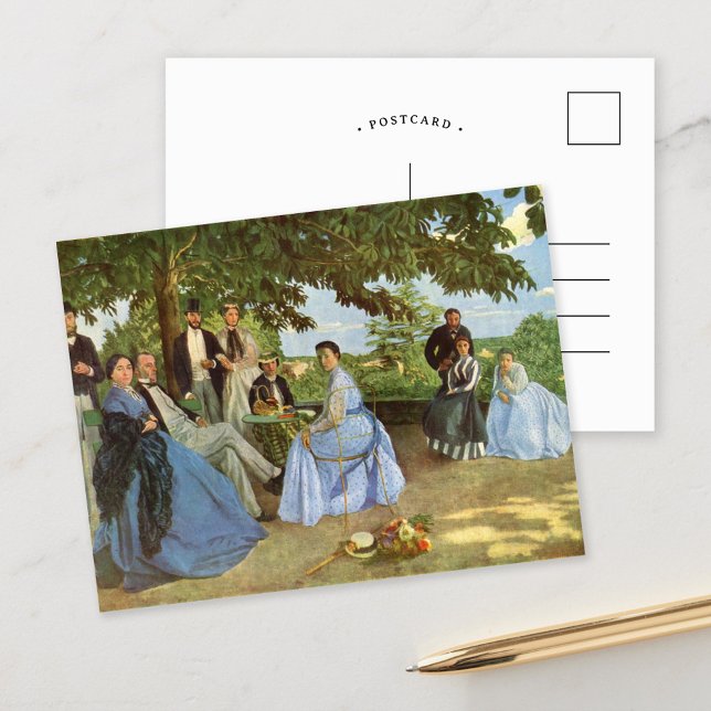 The Family Reunion | Frédéric Bazille Postcard (Creator Uploaded)