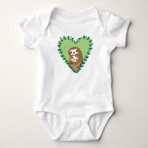 The Family Sloth Baby Bodysuit