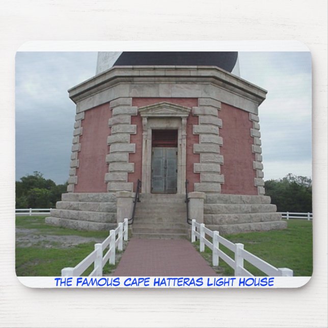 The Famous Cape Hatteras Light House Mouse Mat (Front)
