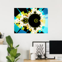 The Famous Full Mandelbrot Set Fractal Art