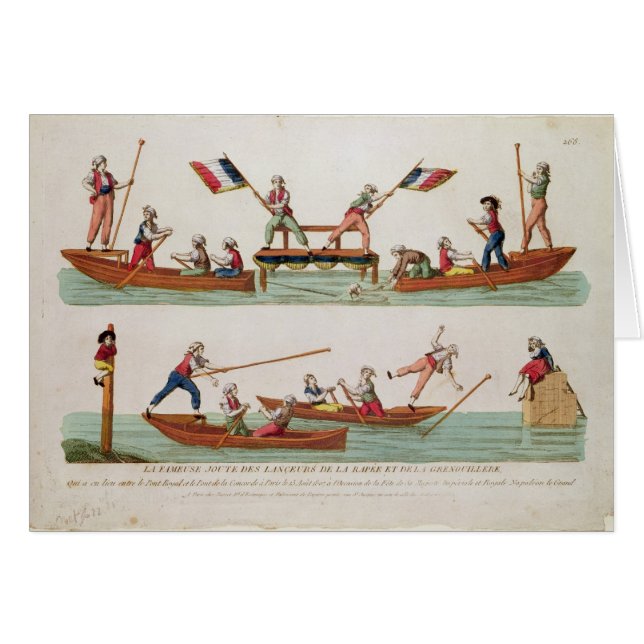 The Famous Joust between the Lancers (Front Horizontal)
