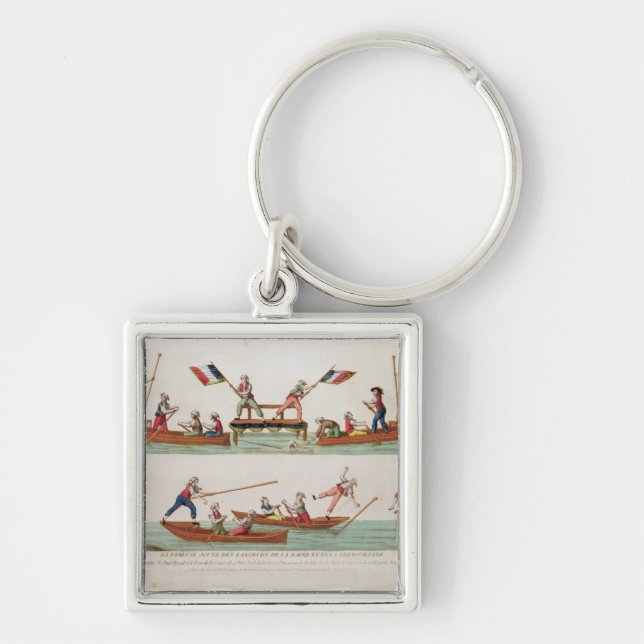 The Famous Joust between the Lancers Key Ring (Front)