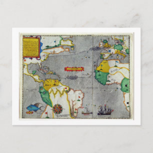 The famouse West Indian voyadge made by the Englis Postcard