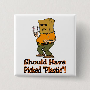 The Fan 15 Cm Square Badge