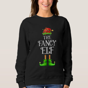 The Fancy Elf Matching Group Christmas Sweatshirt