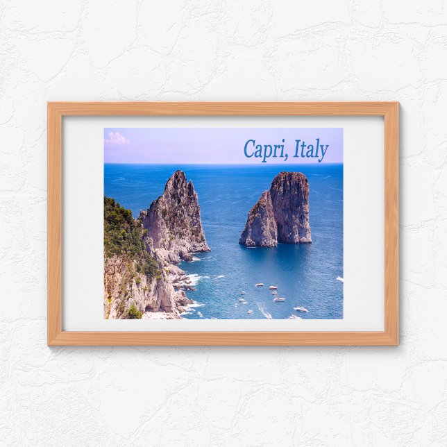 The Faraglioni Rocks of Capri, Italy Poster (Creator Uploaded)