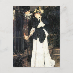 The farewell by James Tissot Postcard